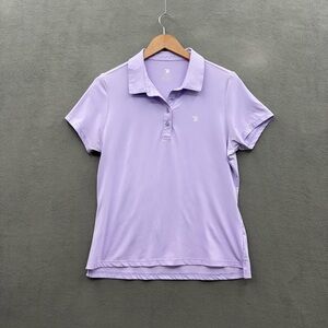 TBMPOY Women's Medium Golf Polo Lightweight Moisture Wicking Short Sleeve